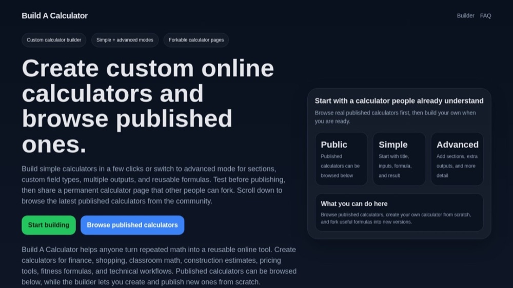 BuildACalculator.com